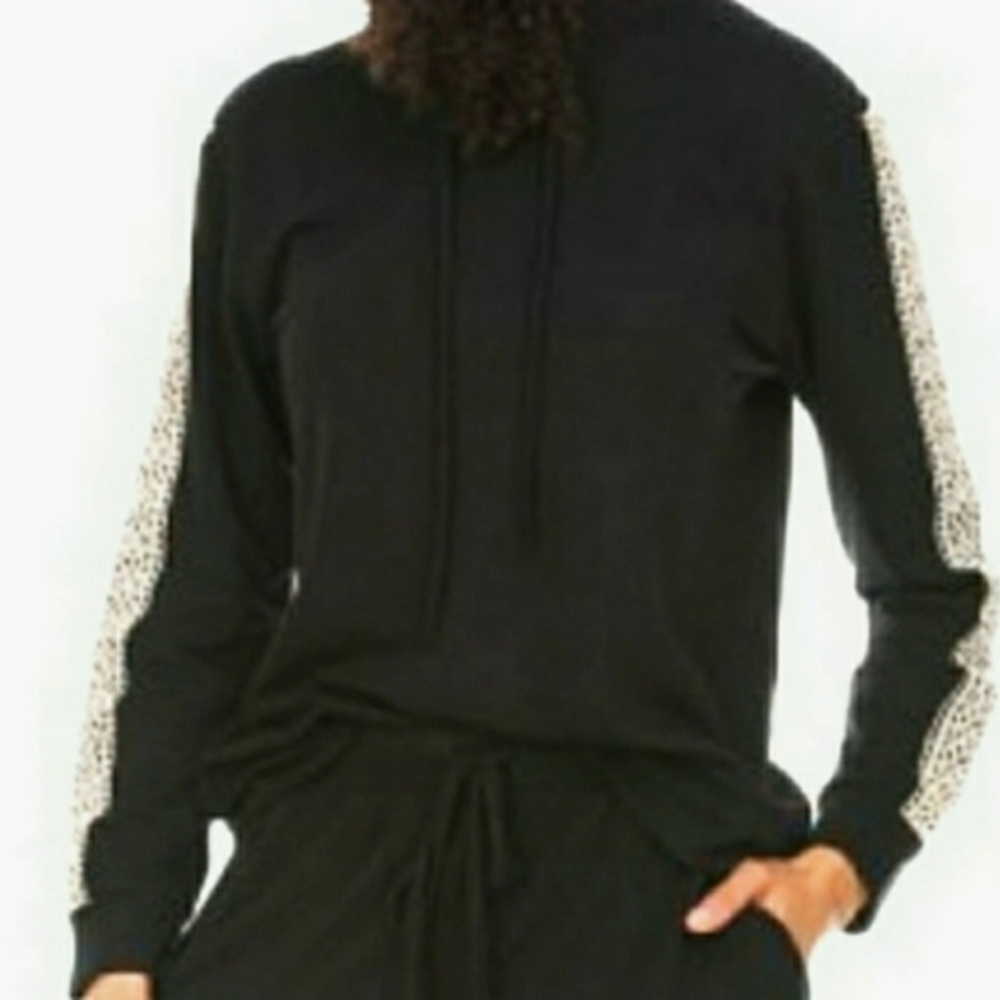 Black XL two piece pj set